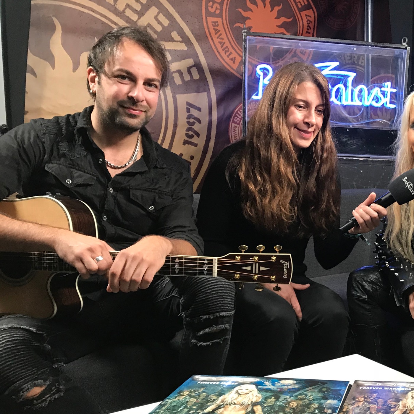 Doro backstage beim Summer Breeze 2018