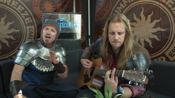 Feuerschwanz unplugged beim Summer Breeze 2018