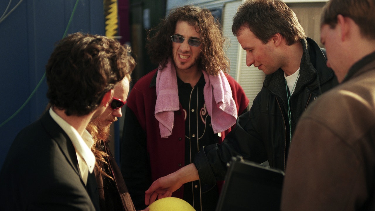 G. Love & Special Sauce, Backstage bei der Oster-Rocknacht 1998