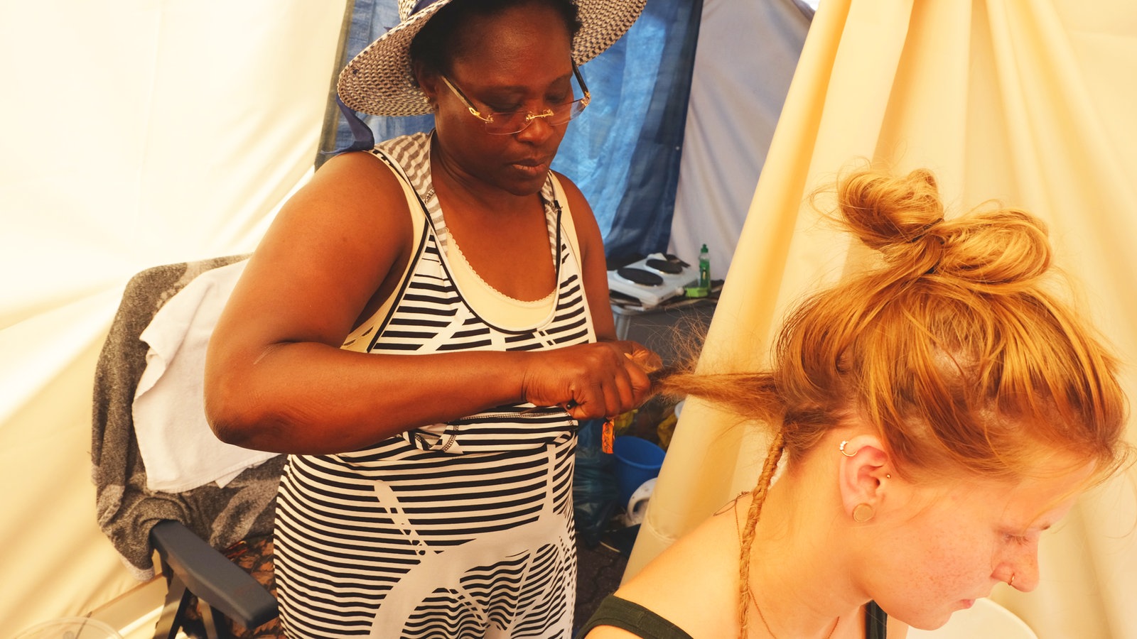 Unterwegs auf dem Summerjam Festival 