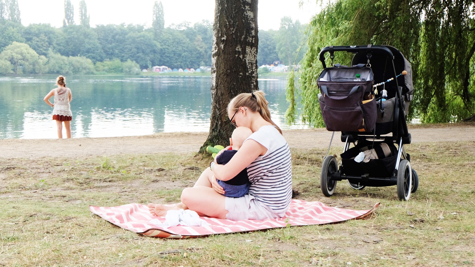 Besucher auf dem Summerjam Festival 
