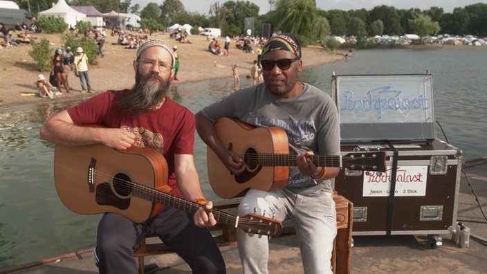 Groundation unplugged beim Summerjam Festival 2023