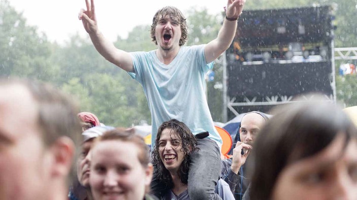 Das Publikum beim Haldern Pop Festival 2014