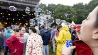 Das Publikum beim Haldern Pop Festival 2014