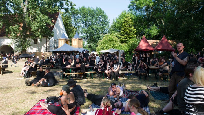 Aufnahme des Heidnischen Dorfes