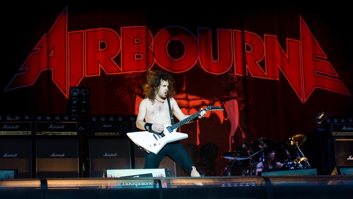 Airbourne beim Highfield Festival 2016