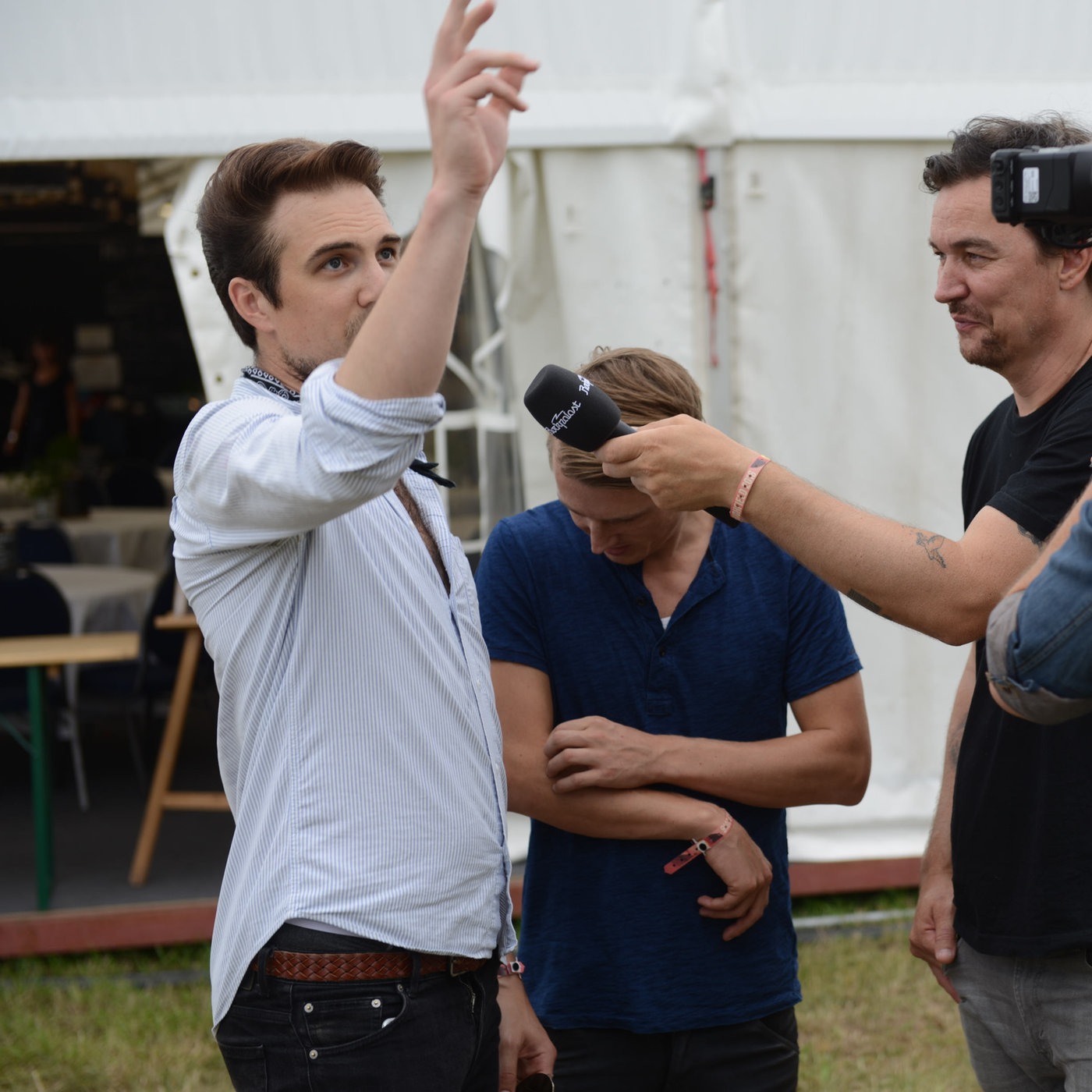 Royal Republic im Interview beim Highfield Festival 2016