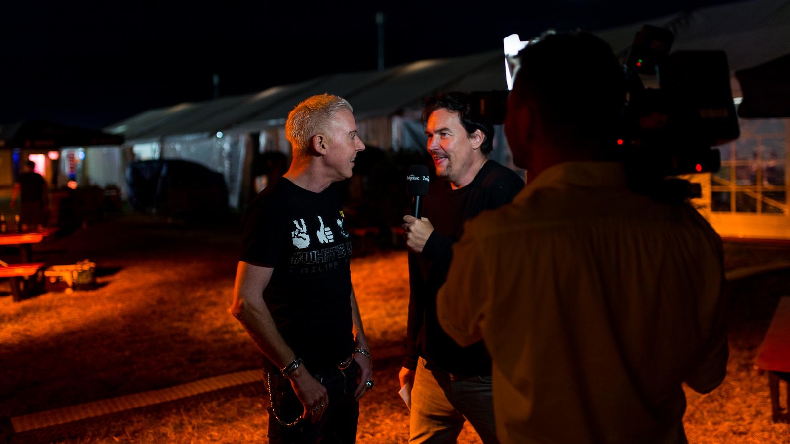 HP Baxxter von Scooter im Interview beim Highfield Festival 2016