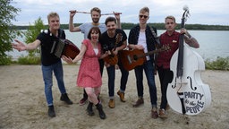 Skinny Lister beim Highfield Festival 2016