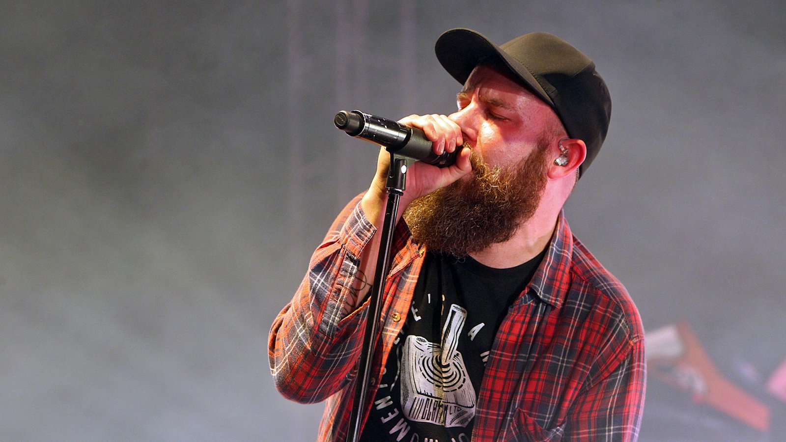 In Flames während eines Auftrittes im Rahmen des "XXIV. With Full Force Festival 2017" vom 22.06. - 24.06.2017 in Ferropolis, Gräfenhainichen.