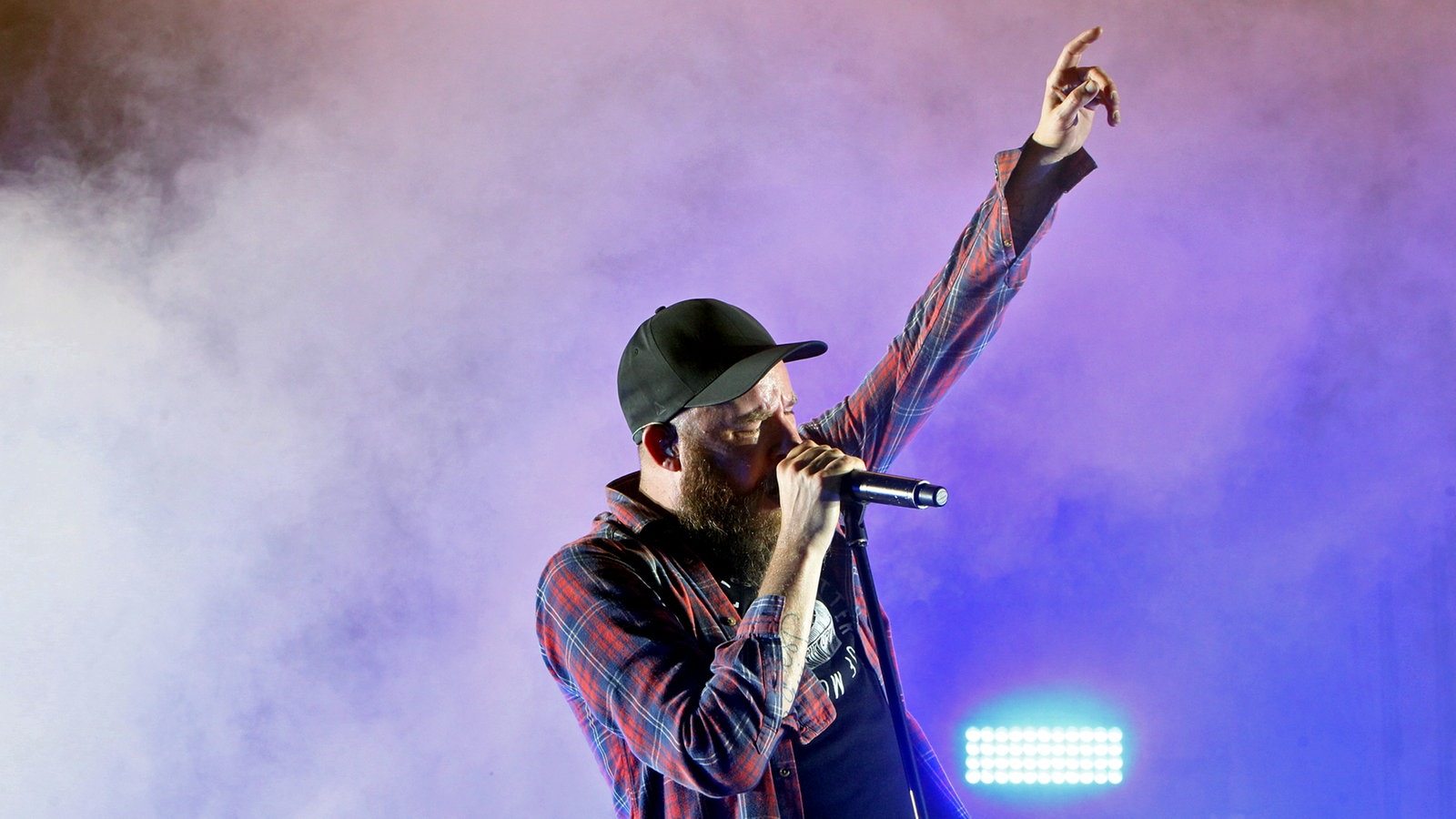 In Flames während eines Auftrittes im Rahmen des "XXIV. With Full Force Festival 2017" vom 22.06. - 24.06.2017 in Ferropolis, Gräfenhainichen.
