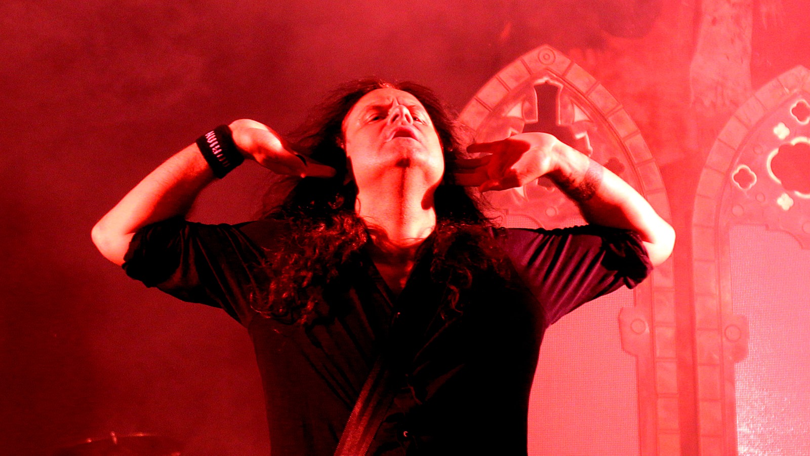 Kreator während eines Auftrittes im Rahmen des "XXIV. With Full Force Festival 2017" vom 22.06. - 24.06.2017 in Ferropolis, Gräfenhainichen. 