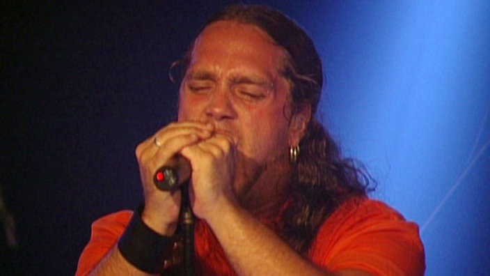 Martin Kesici beim Bootleg Festival im Kölner Underground im August 2004