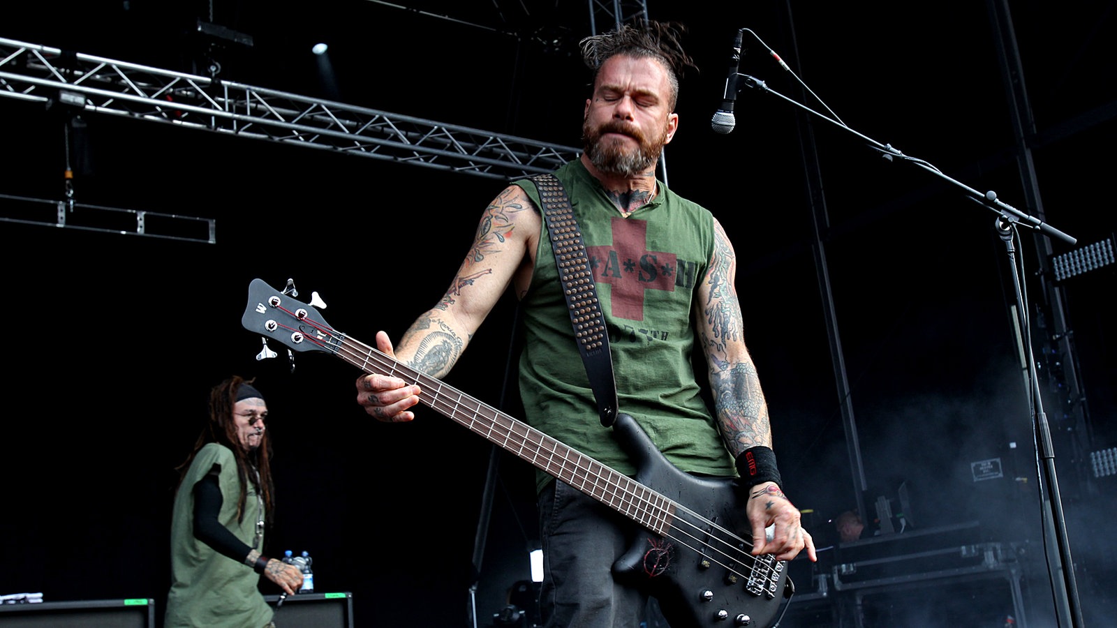 Ministry während eines Auftrittes im Rahmen des "XXIV. With Full Force Festival 2017" vom 22.06. - 24.06.2017 in Ferropolis, Gräfenhainichen.