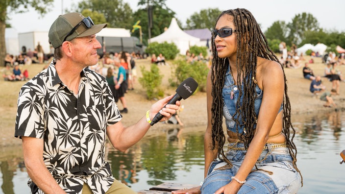 Naomi Cowan: Interview @ Summerjam Festival 2023