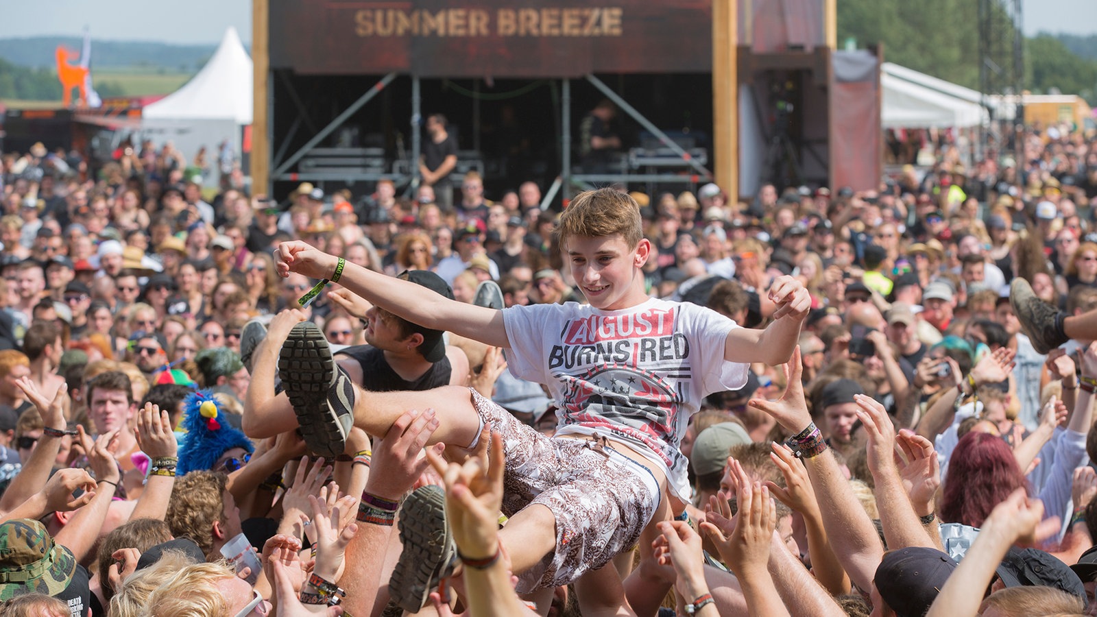 Publikum beim Summer Breeze 2017