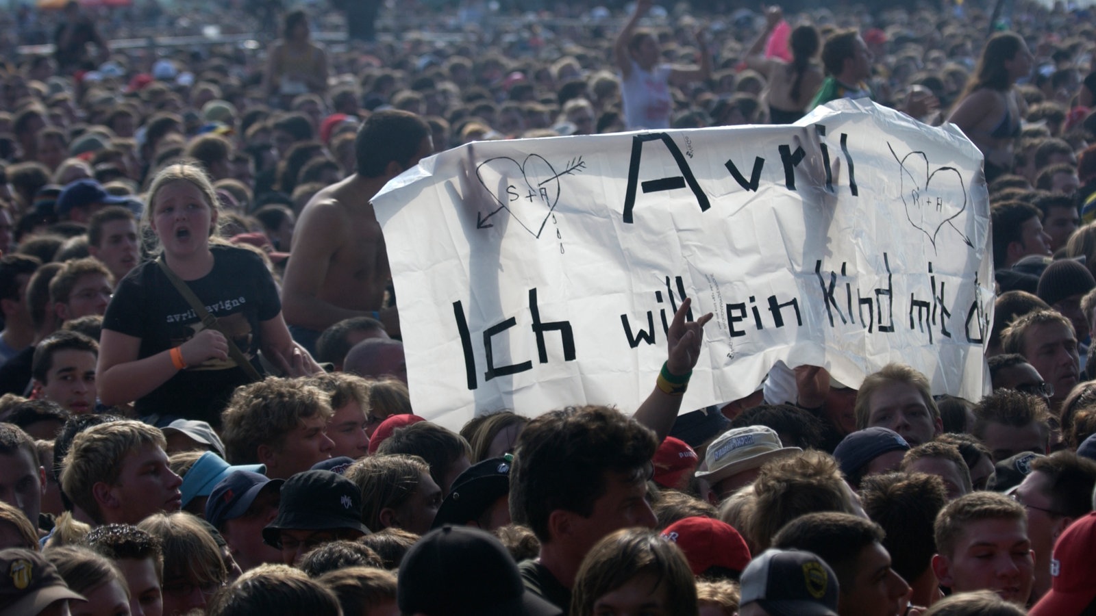 Avril Lavigne bei Rock am Ring 2004
