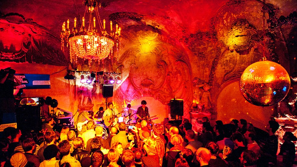 Band The Tellers und Publikum in der Prinzenbar