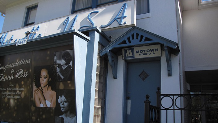 Eingang zum berühmten Studio A des Motown Labels, auch "Hitsville USA" genannt. Hier produzierten Weltstars wie Diana Ross, Marvin Gaye oder die Jackson 5.