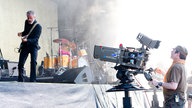 Kameramann filmt das Konzert von Triggerfinger