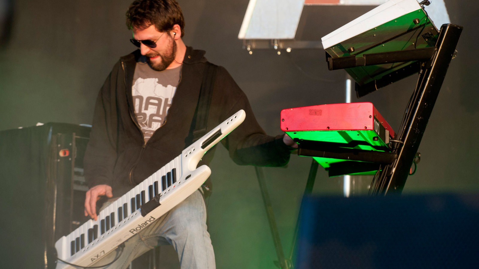 Chriggi an der Keytar
