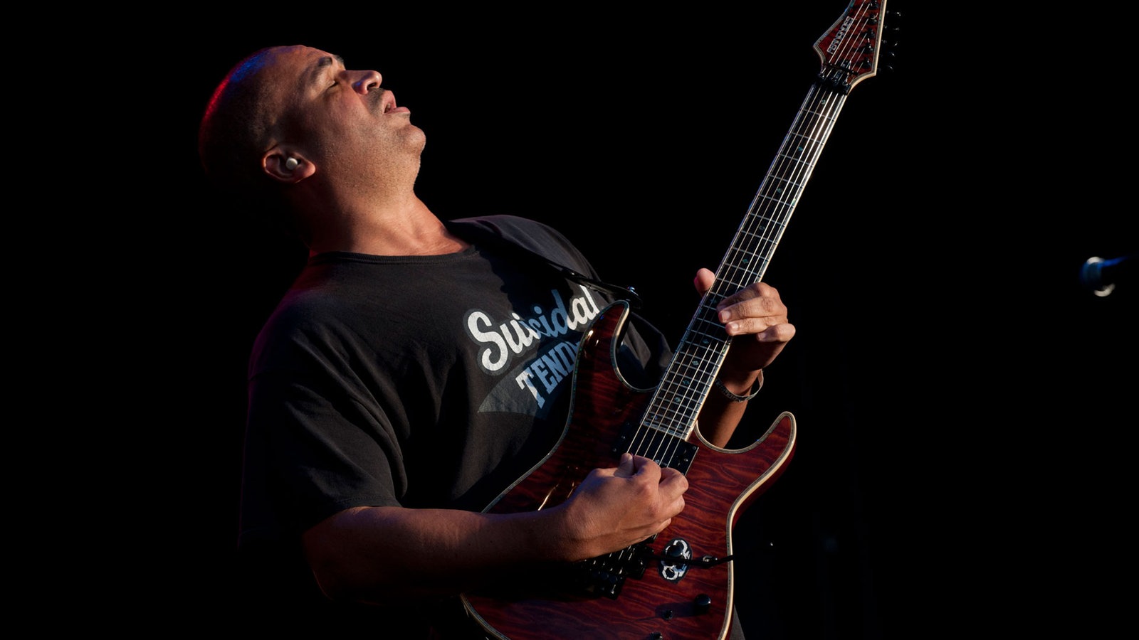 Dean Pleasants, der weltbekannte Heavy metal Gitarrist