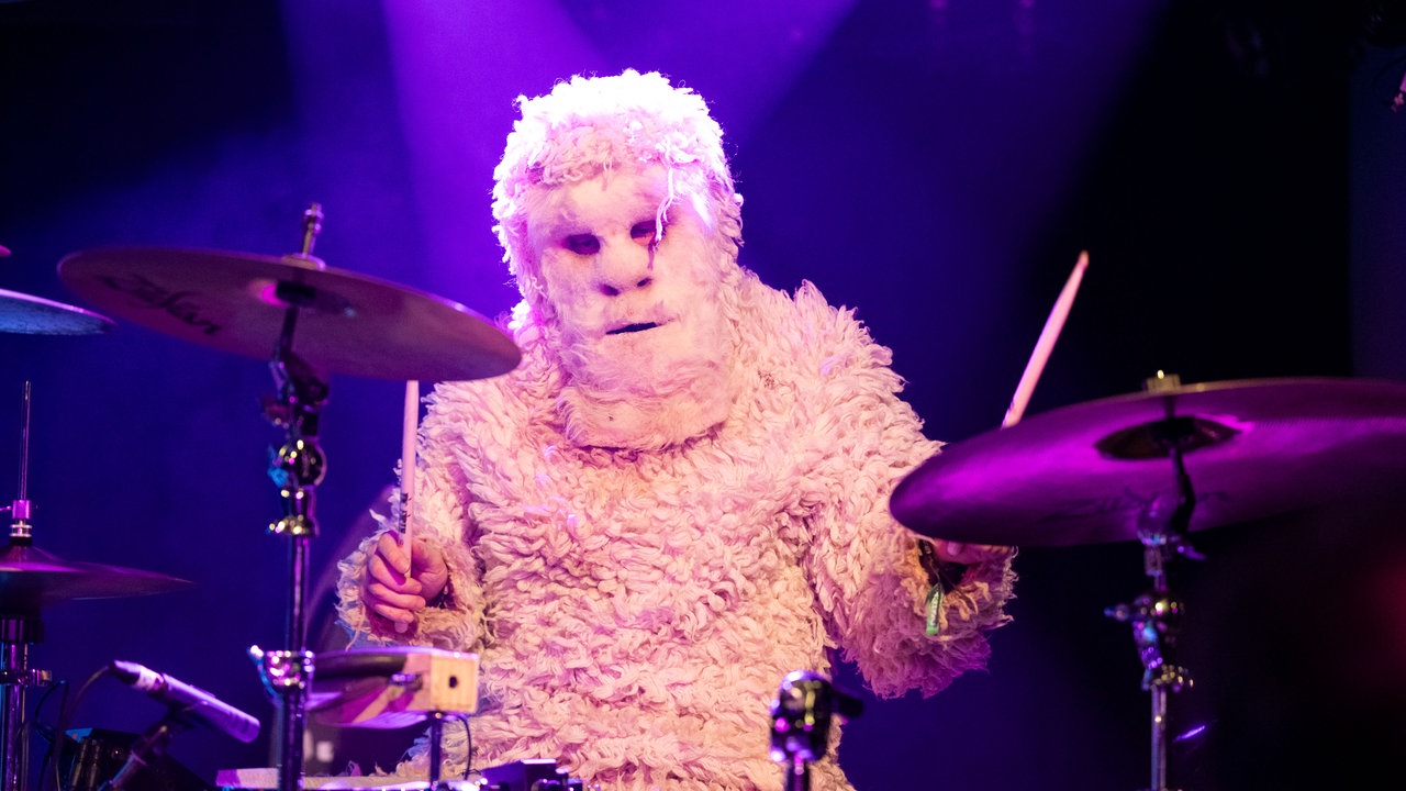 Skier and Yeti