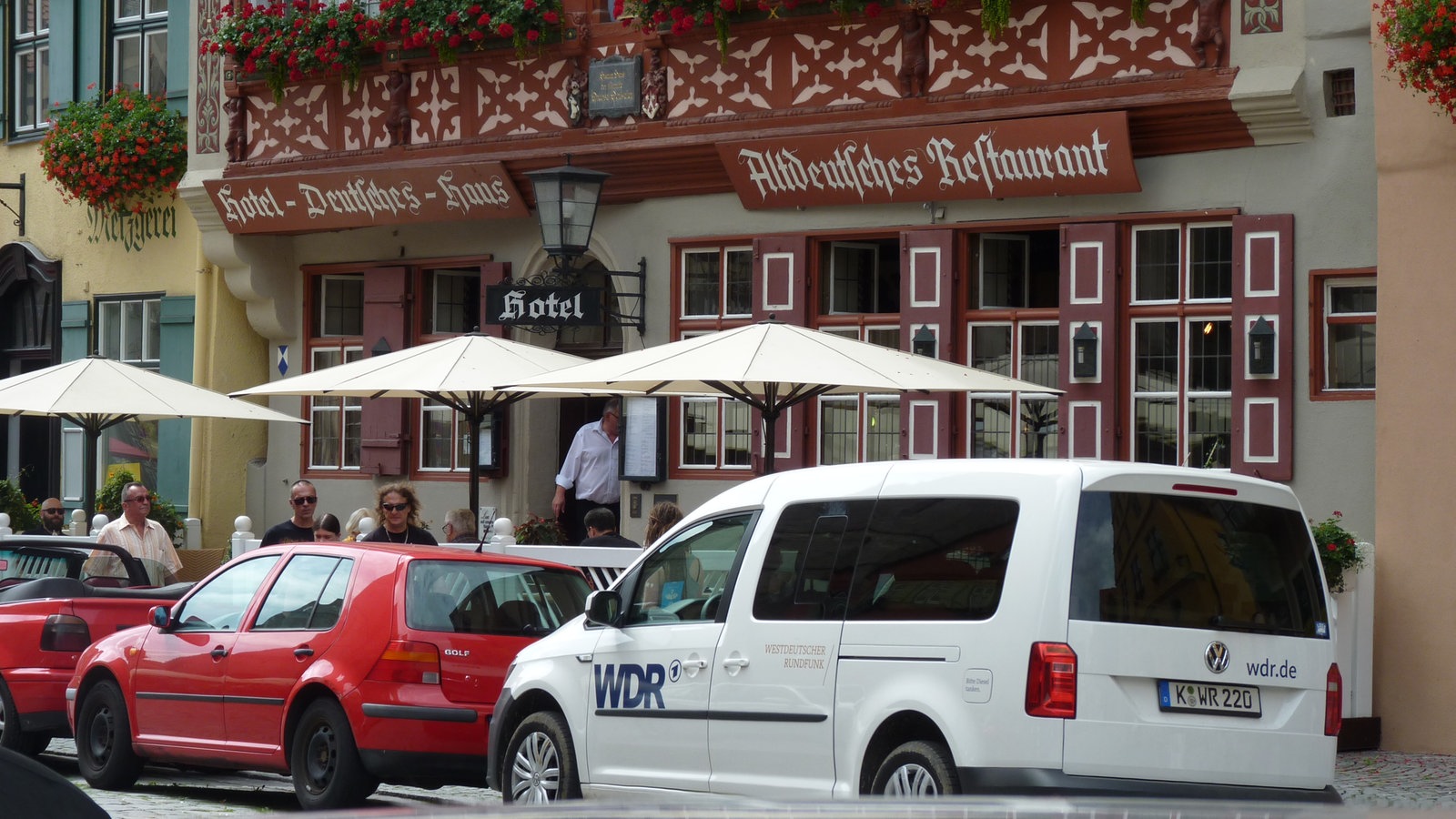 WDR-Fahrzeug für's Summer Breeze 2017 in Dinkelsbühl