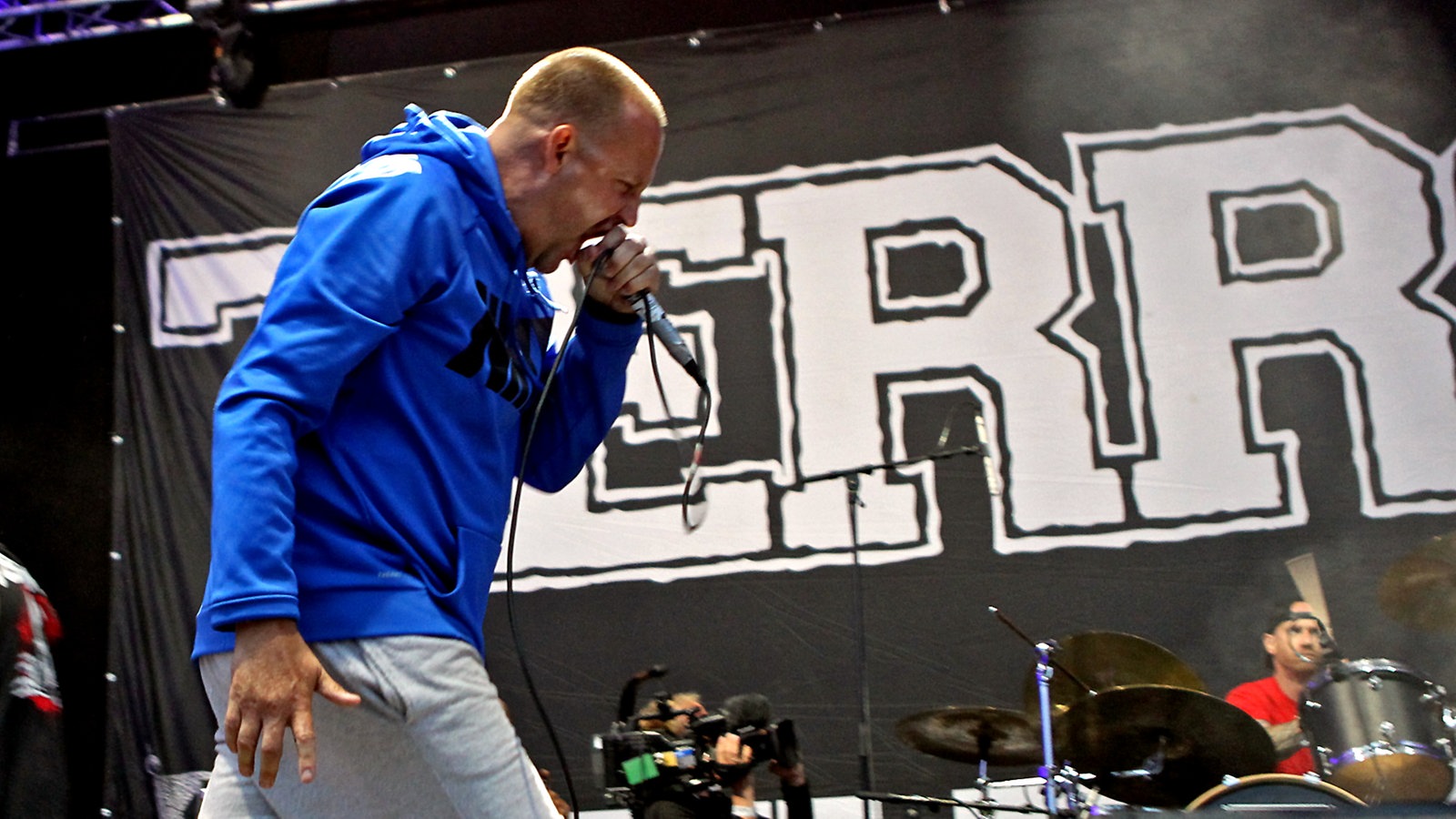 Terror während eines Auftrittes im Rahmen des "XXIV. With Full Force Festival 2017" vom 22.06. - 24.06.2017 in Ferropolis, Gräfenhainichen.