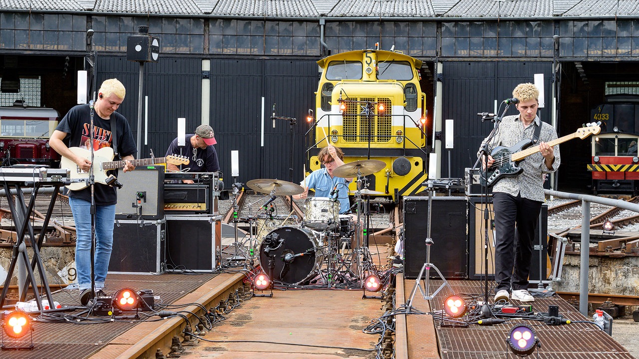 The Deadnotes: Rockpalast OFFSTAGE im Eisenbahnmuseum Bochum