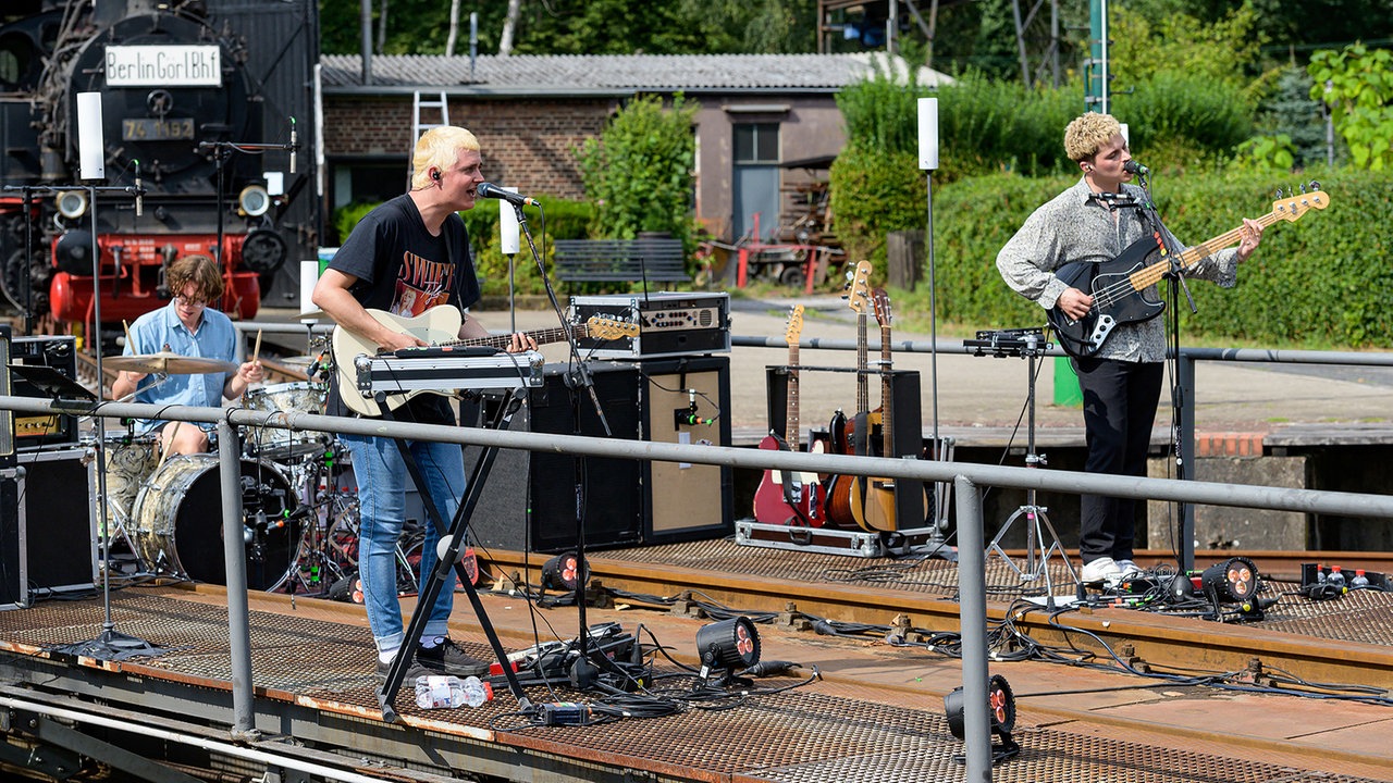 The Deadnotes: Rockpalast OFFSTAGE im Eisenbahnmuseum Bochum