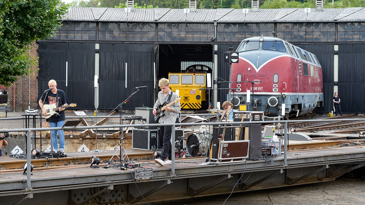 The Deadnotes: Rockpalast OFFSTAGE im Eisenbahnmuseum Bochum