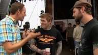 The Gaslight Anthem auf dem Area4 Festival 2010 im Interview mit Rockpalast