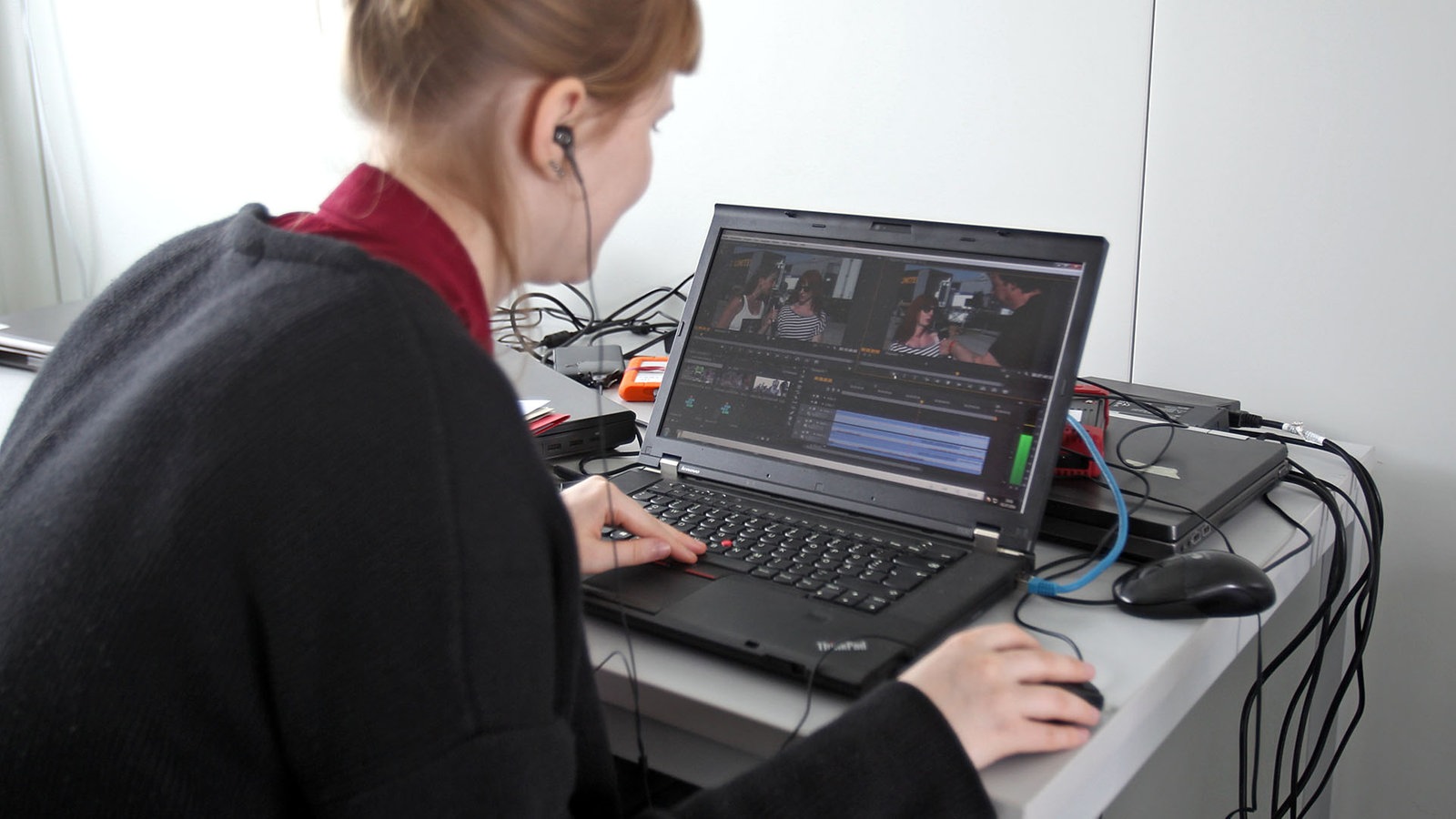 Arbeit im Produktionsbüro beim With Full Force 2016
