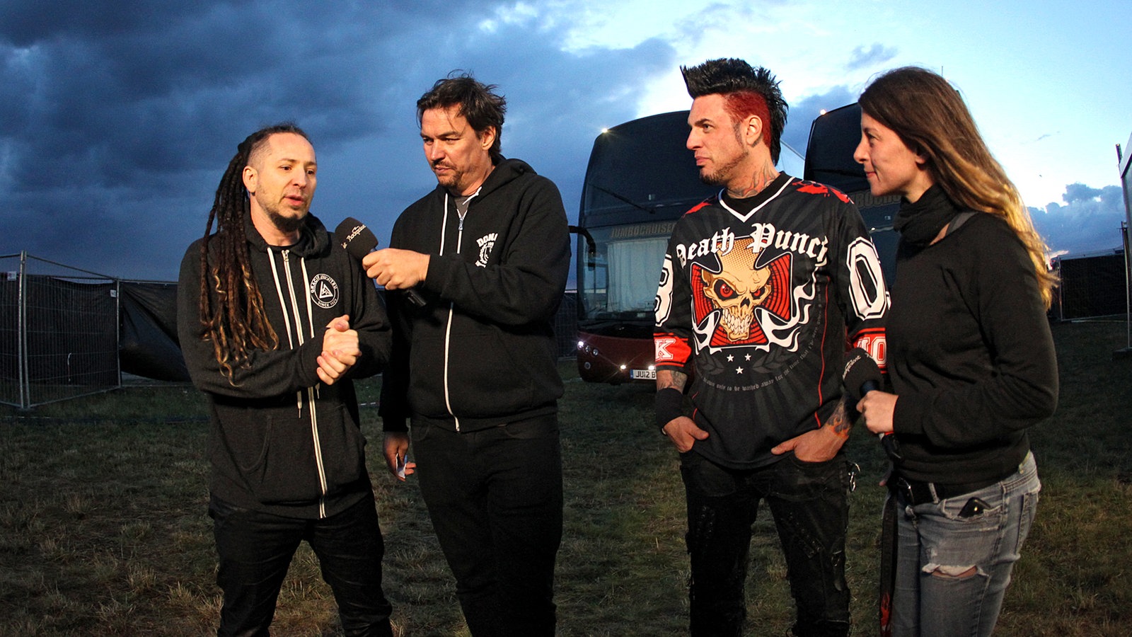 Five Finger Death Punch im Interview beim With Full Force 2016