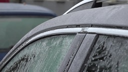 Eingefrorene Autotür