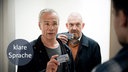 Bild mit "klare Sprache"-Logo: Szene aus "Tatort - Bausünden"