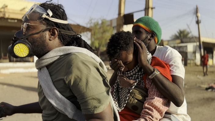 Szene aus dem Film "Khartoum" 