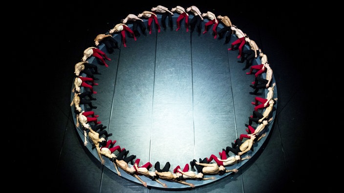 Carmina Burana in Dortmund: Probenfoto von der Aufführung