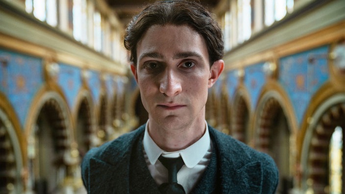 Filmszene aus "Franz K." mit Idan Weiss als Franz Kafka
