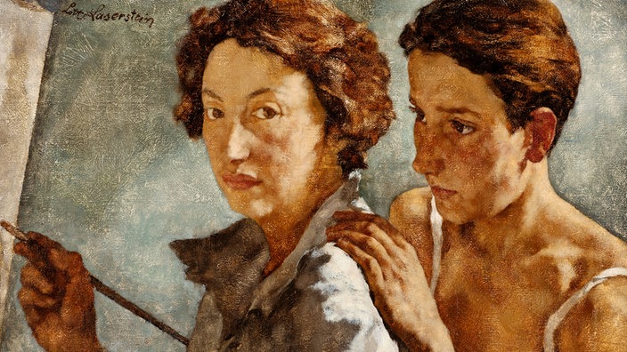 Lotte Laserstein: Ich und mein Modell. Privatsammlung, Courtesy Agnews, London 