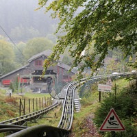 Sommerrodelbahn Alpine Coaster Trapper im Fort Fun