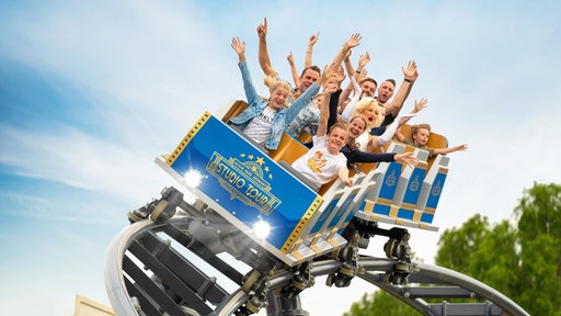 Achterbahn Studio Tour im Movie Park