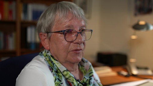 Die ehemalige Richterin Ruth Rissing-van Saan in einem Interview