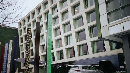 Die Außenfassade des Hotels, in dem Cristina B. getötet wurde.