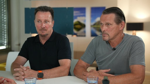 Peter Weber und Bernhard Osinski sprechen über ihren ermordeten Vater Josef Milata