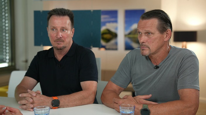 Peter Weber und Bernhard Osinski sprechen über ihren ermordeten Vater Josef Milata