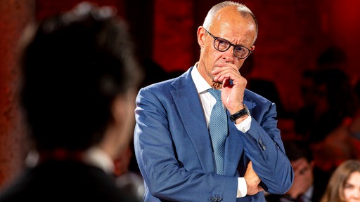 Friedrich Merz am Nachdenken