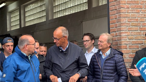 Bundeskanzler Friedrich Merz in Hürtgenwald