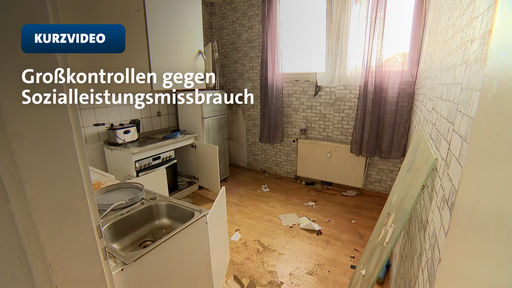 Großkontrollen gegen Sozialleistungsmissbrauch | Video | TN